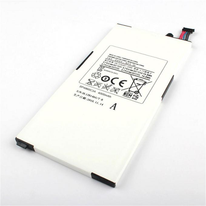 De Tabletbatterij van SP4960C3A 4400mAh 3,7 V, Samsung Galaxy Tabp1000 Batterij