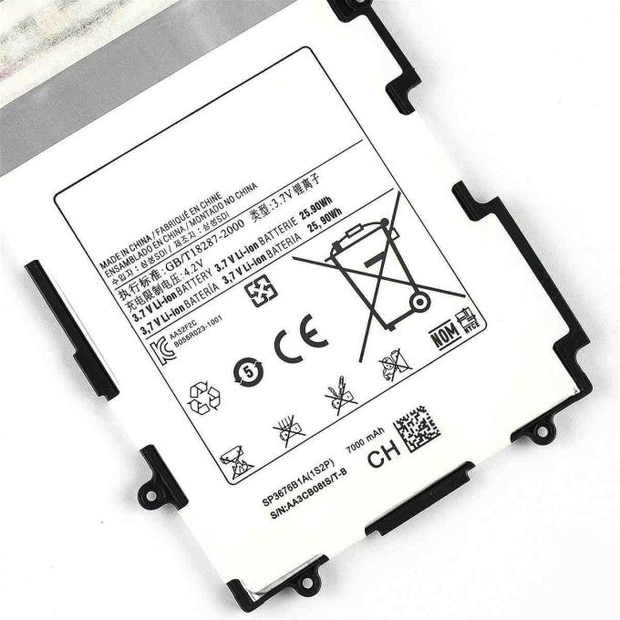 Compatibele Tablet PCbatterij 7000mAh voor Samsung Galaxy Tab 2 10,1 GT-P7500 SP3676B1A