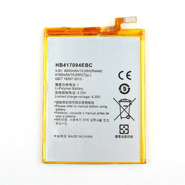 China Mobiele de Telefoonbatterij van HB417094EBC Huawei, de Batterij 3.8V 4000mAh van Huawei Mate7 leverancier